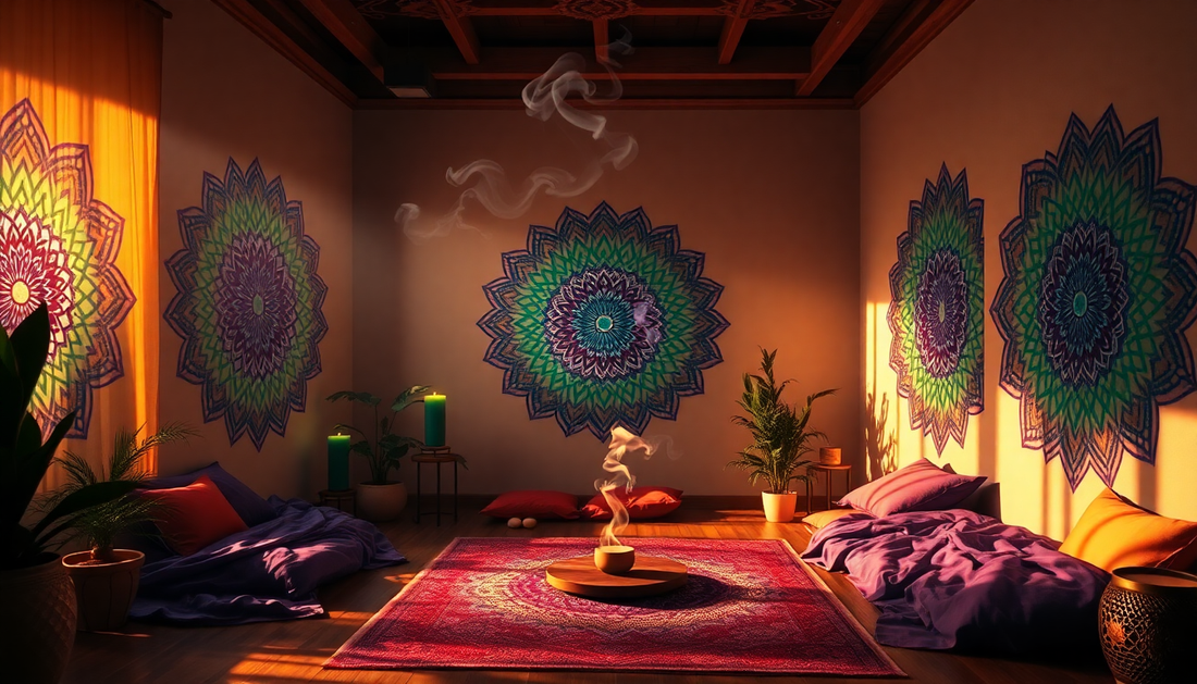Elevate Your Space: Infusing Spiritual Serenity with Mandala Designs